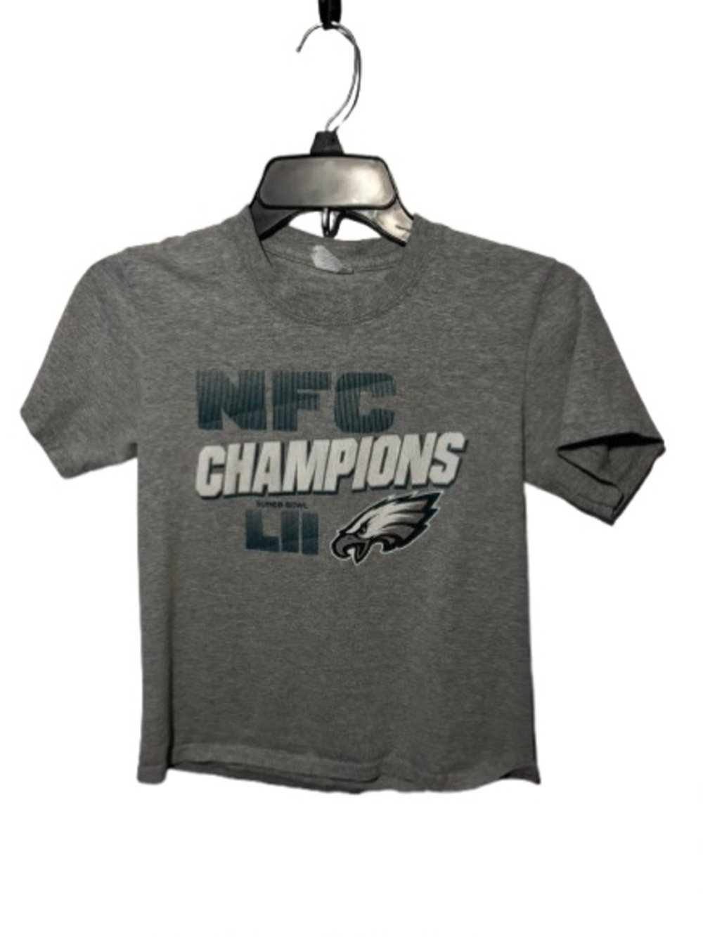 Philadelphia Eagles NFC Champions Grey Kids T-Shirt
